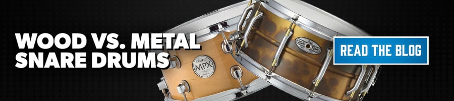 Wood vs. Metal Snare Drums - Andertons Blog